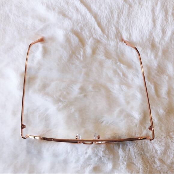 Jane Rose Gold Aviator Computer Blue Light Glasses - Picture 3 of 9